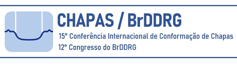 15ª Conferência Internacional de Conformação de Chapas e 12º Congresso do BrDDRG